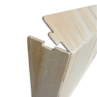 Poplar Catering Trays with Transparent Lids - 10-pack