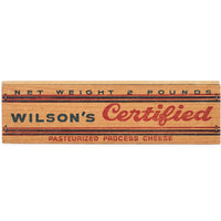 Vintage Cheese Box