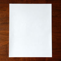 White One-Ply Sheets