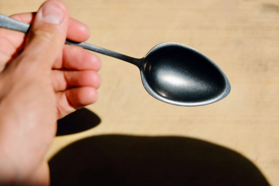 Gunmetal Spoon