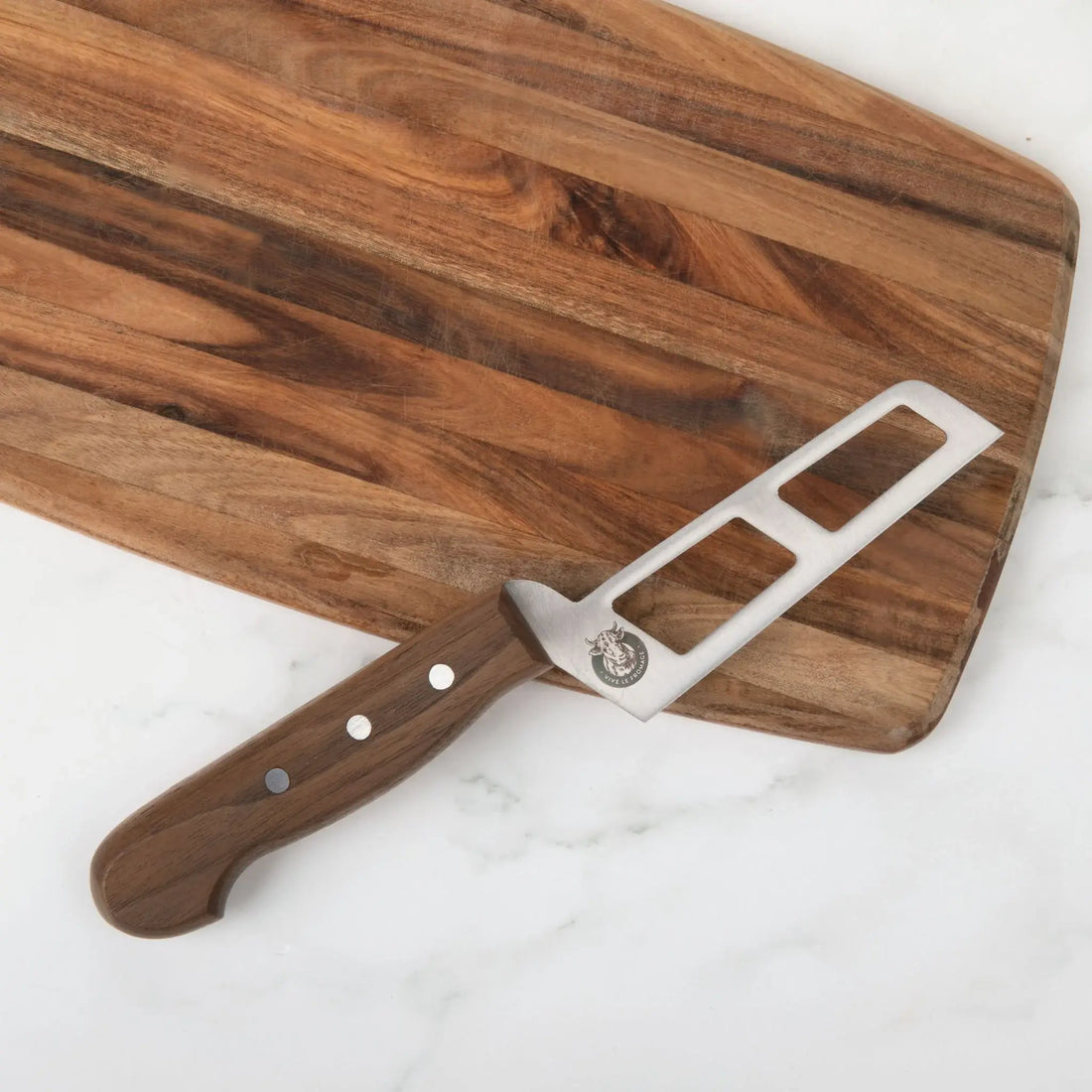 Mini Soft Cheese Knife - Olive Wood Handle