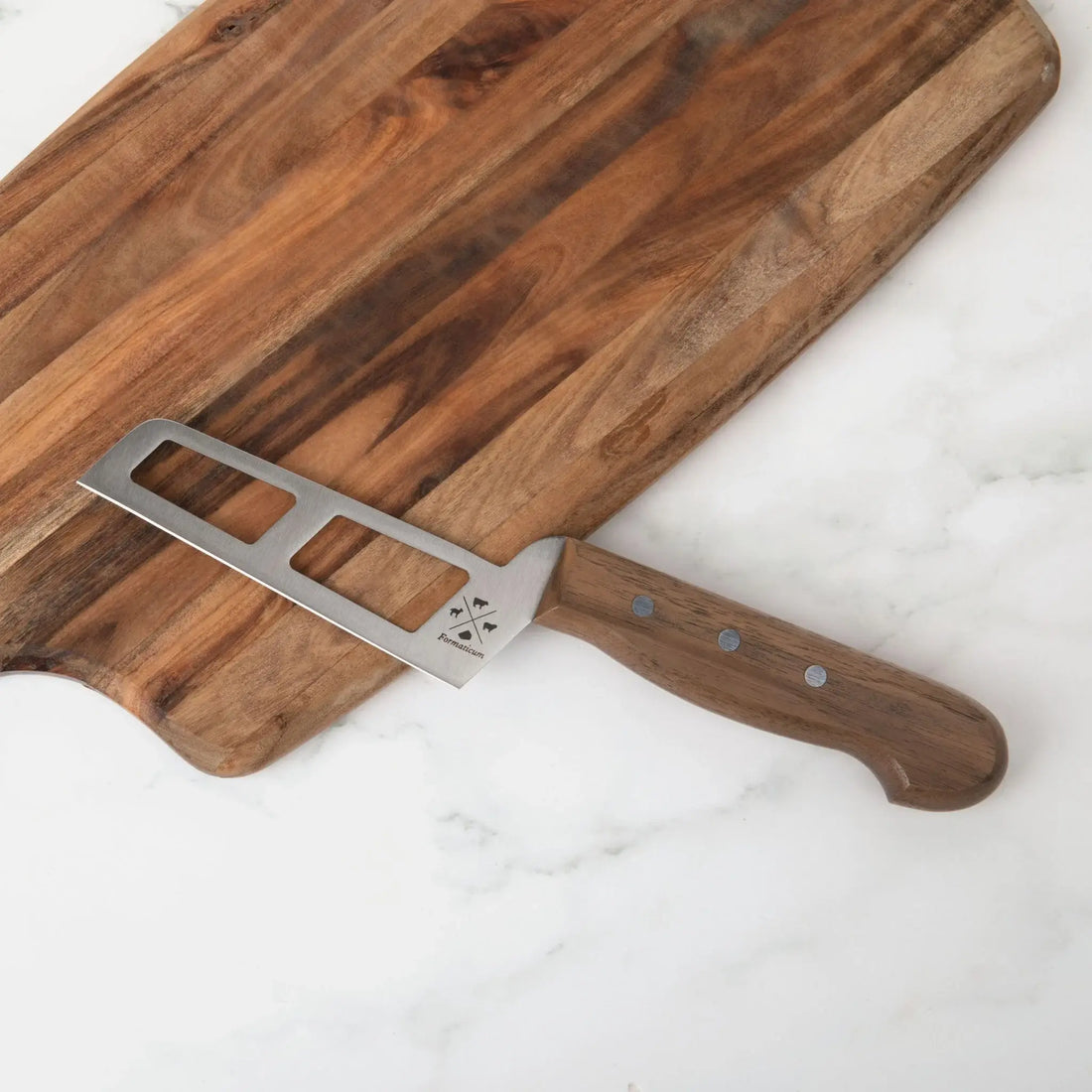 Mini Soft Cheese Knife - Olive Wood Handle