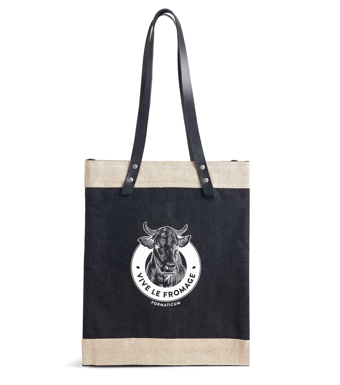 "COW" Canvas Tote