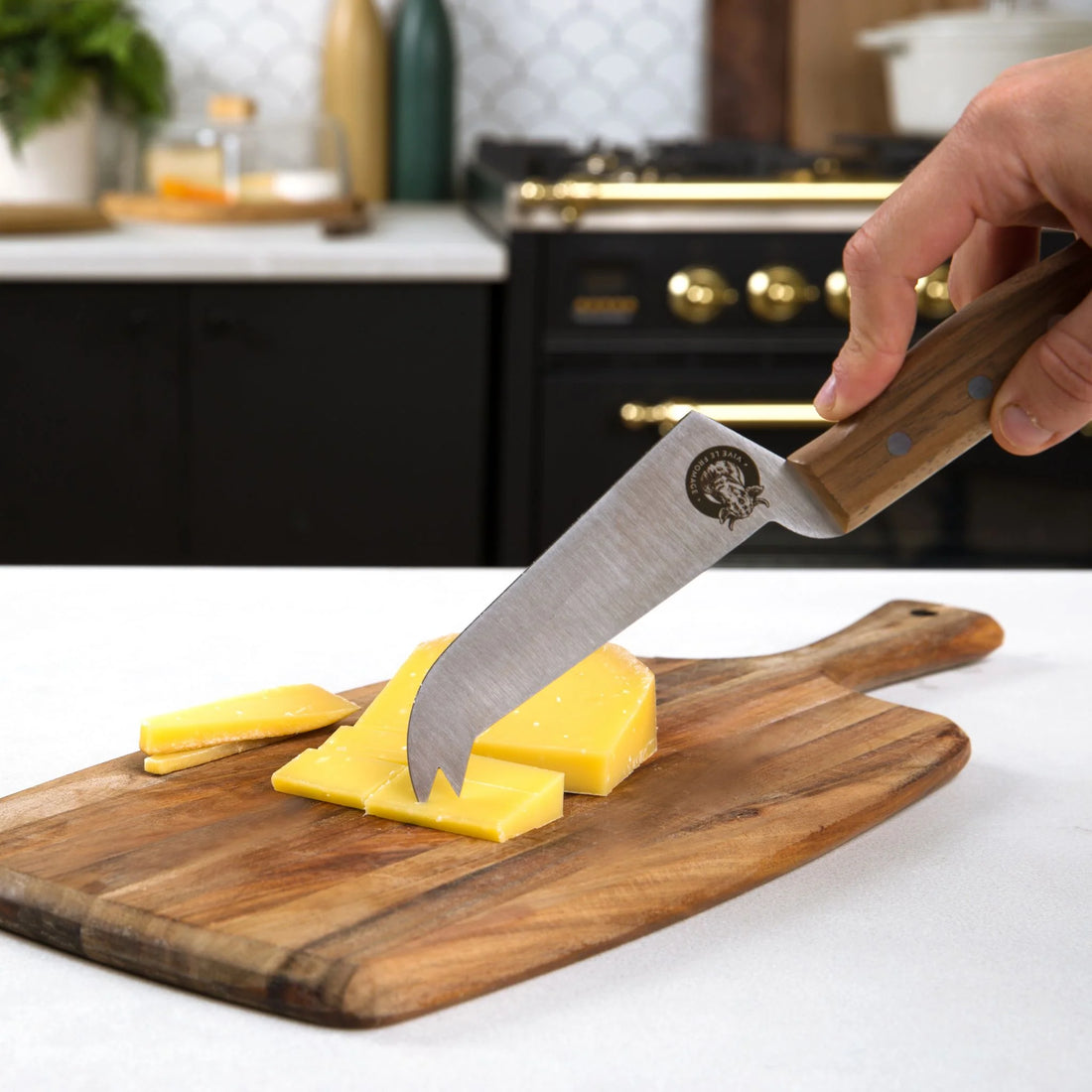 Mini Serving Knife - Olive Wood Handle