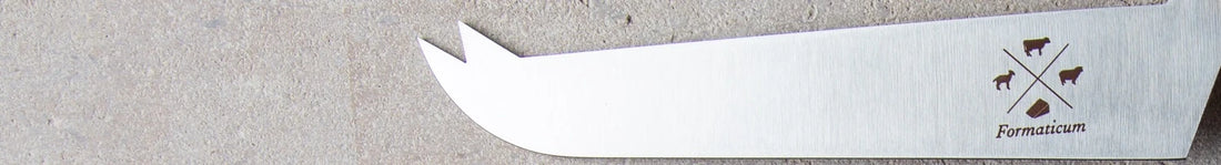 Professional Serving Cheese Knife - Olive Wood Handle