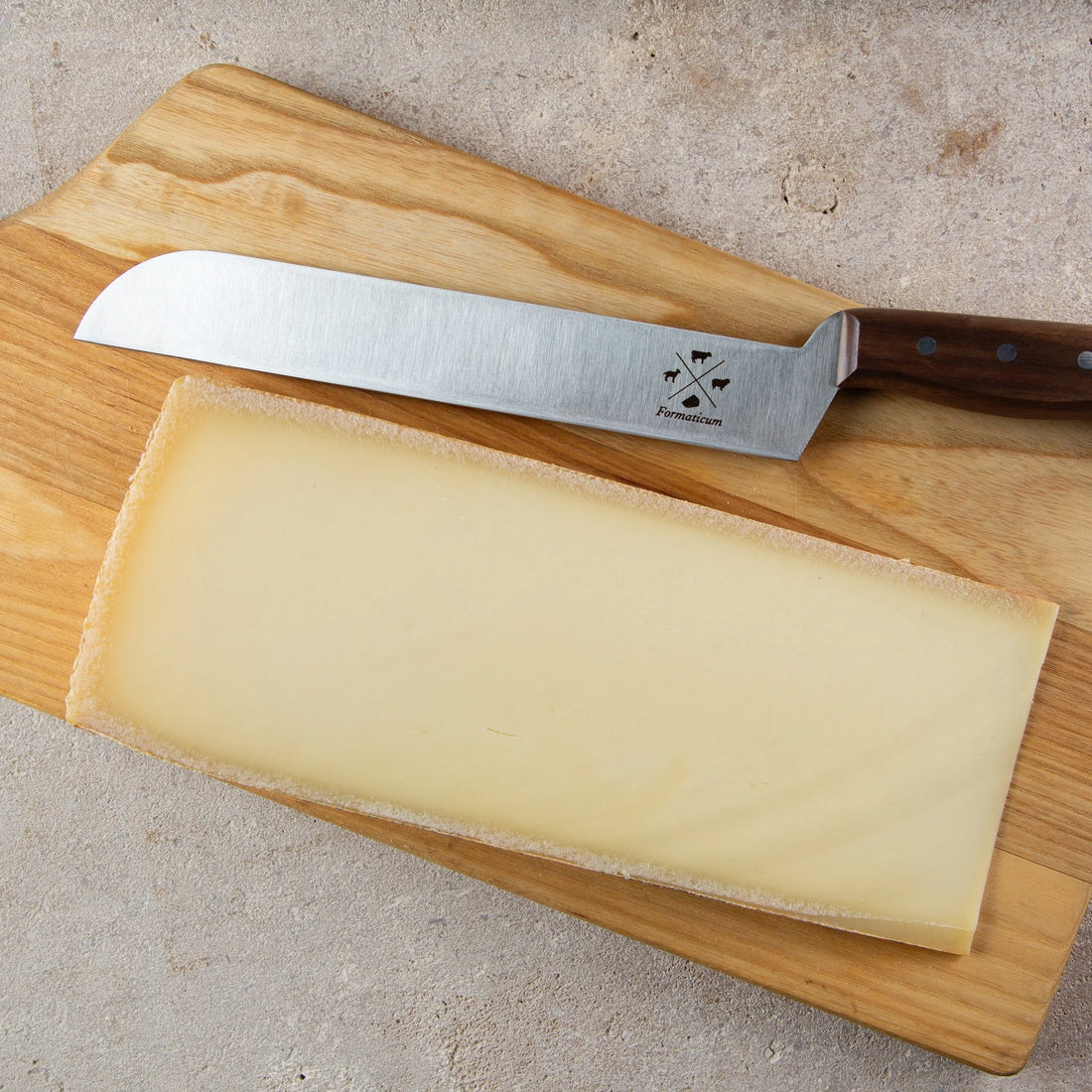 Professional 4 Knife Set - Soft Knife w/ Forklet - Olive Wood Handles