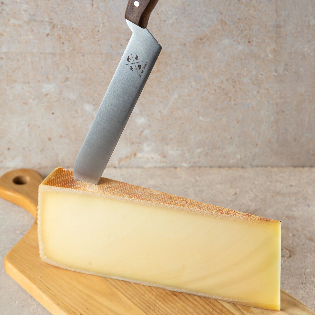 Professional Cheese Knife - Olive Wood Handle