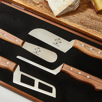 Mini 4 Knife Set - Olive Wood Handles