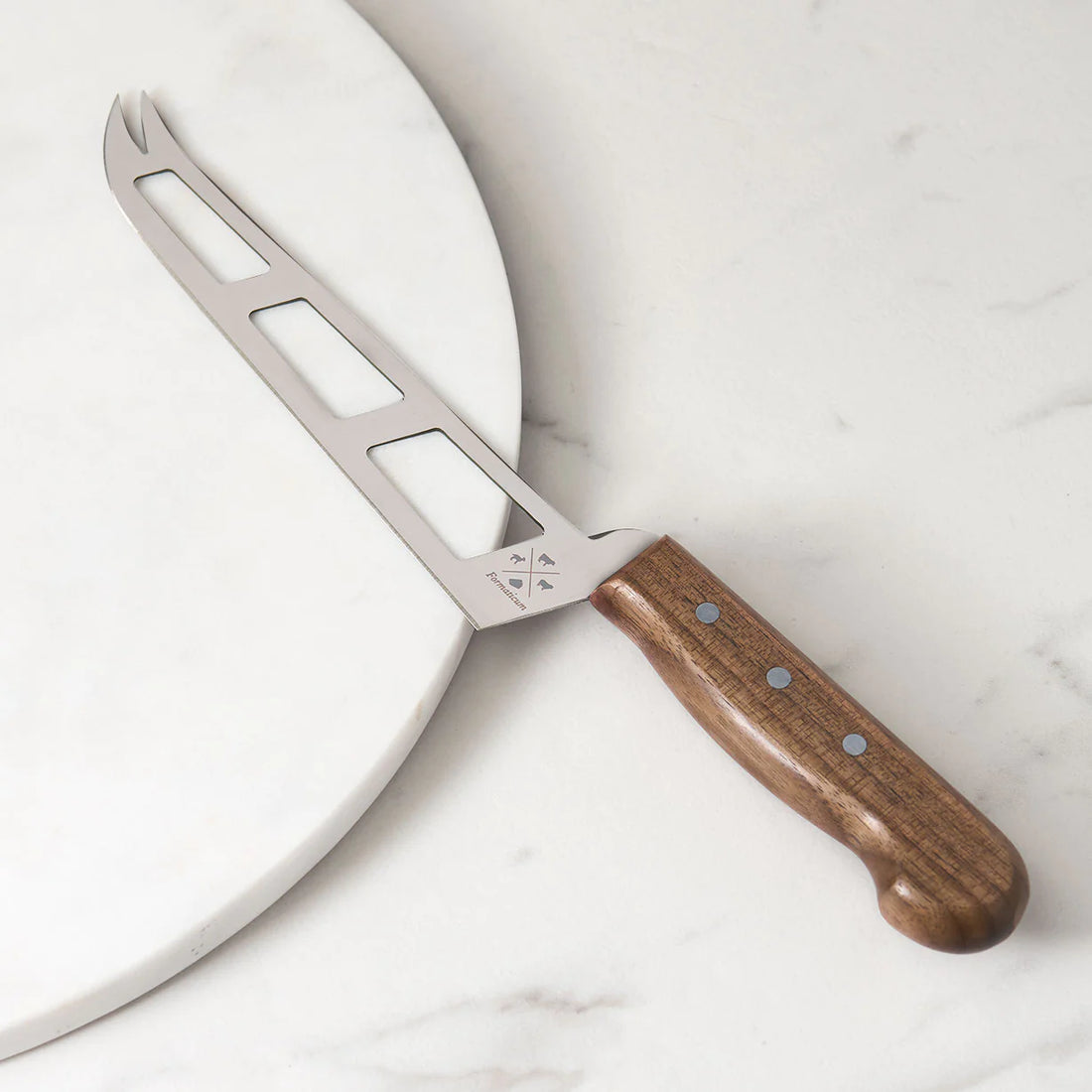 Professional 4 Knife Set - Soft Knife w/ Forklet - Olive Wood Handles