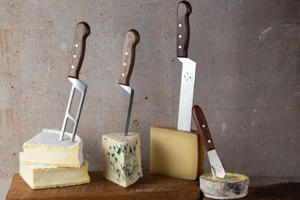 Professional 4 Knife Set - Olive Wood Handles