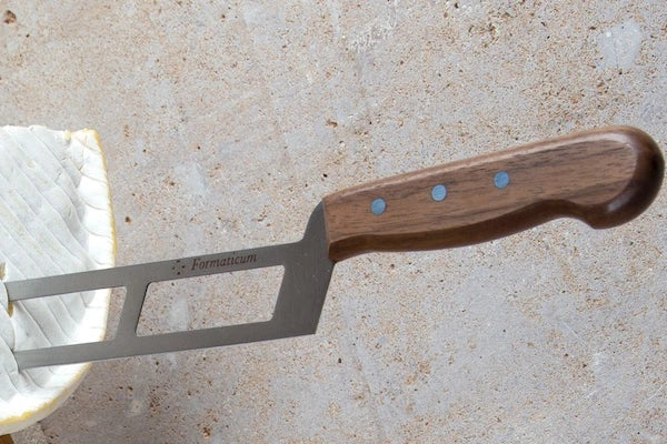 Professional Soft Cheese Knife - Olive Wood Handle