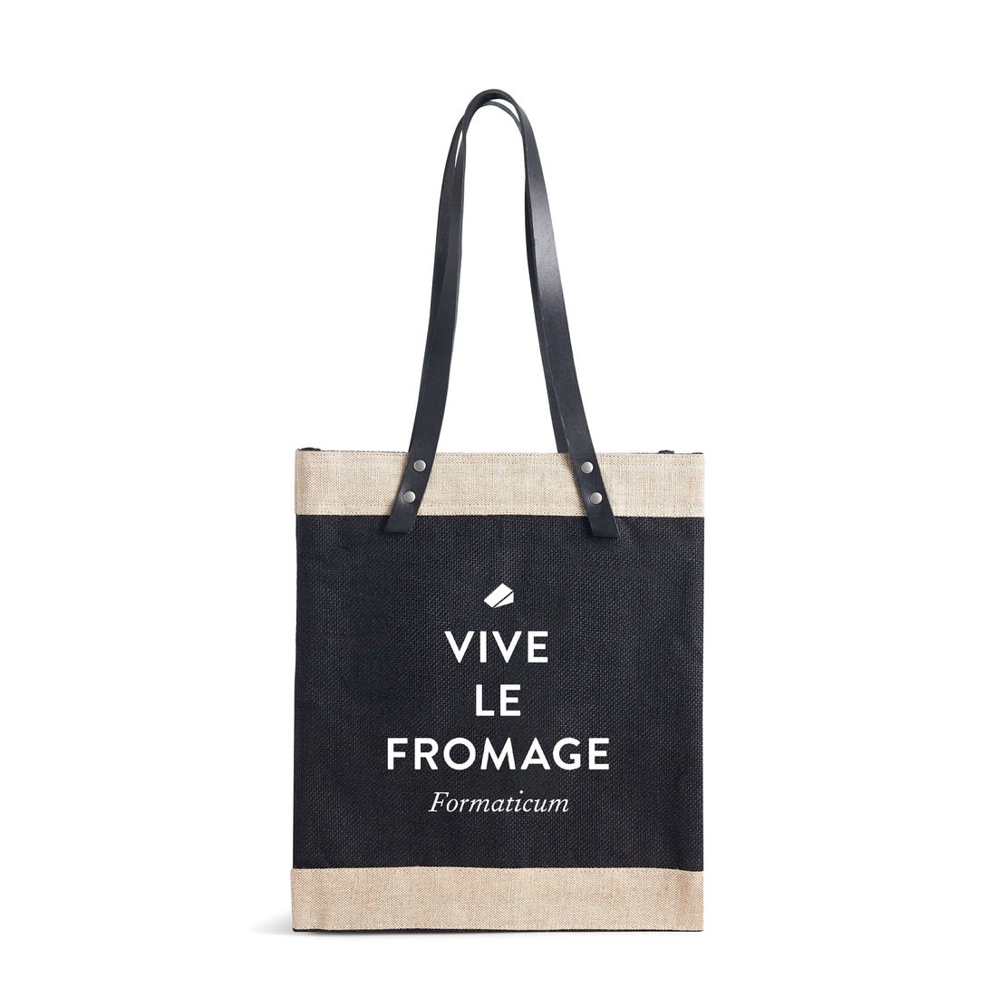 "Vive Le Fromage" Canvas Tote