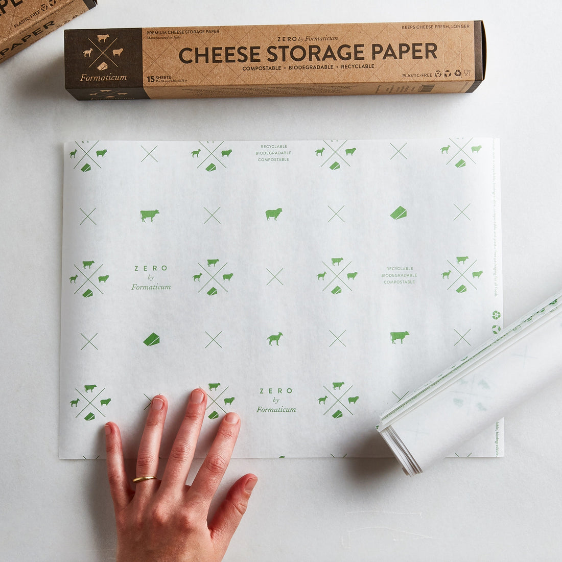 Zero Cheese Storage Paper